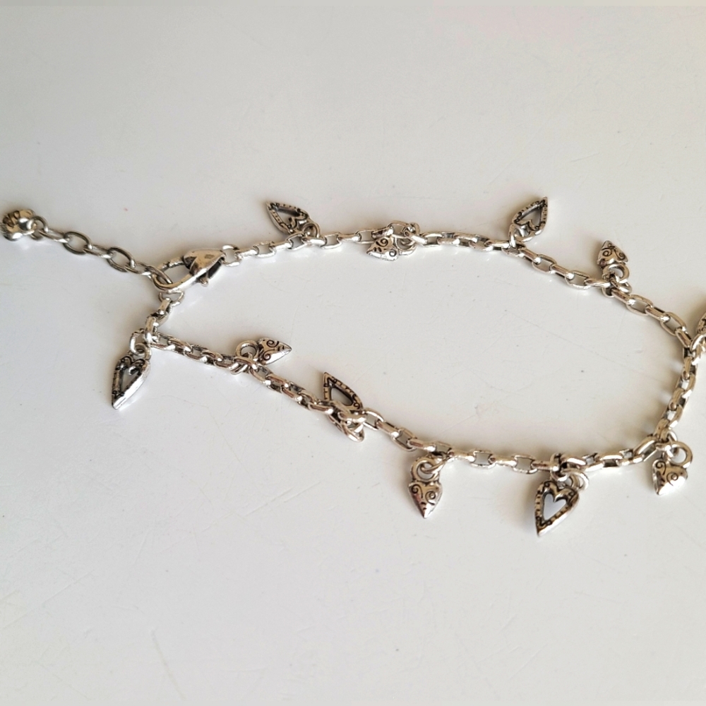Brighton Heart Silver Tone Bracelets